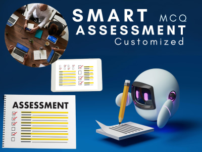 Infographic Assessment MCQ customized with automatic score using Excel VBA