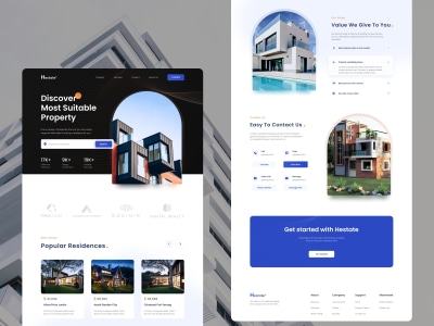 An engaging and conversional Landing page.