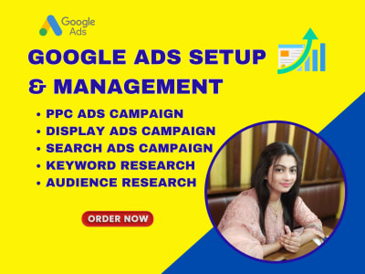 Setup manage and optimize highly profitable google ads and PPC campaigns