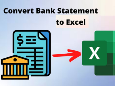 BANK STATEMENT conversion _ FAST turn around