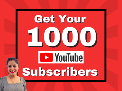 1000 YouTube Subscribers For Your YouTube Channel (Non Drop)