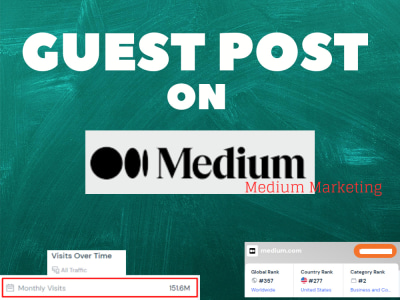 Medium Guest Post: Unique Article Published On Medium (Traffic 151.6M Over)
