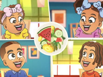 A dynamic and engaging 2D Cut-Out Animation video for children.