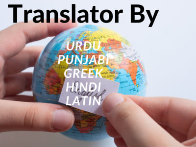 Punjabi, Urdu, English, Greek, Latin translator and Document Translation