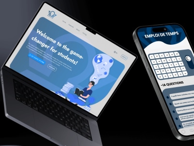 An amazing UI/UX design with modern / old fashioned look | Upwork