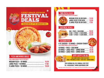 Restaurant Menu Design Flyer Restaurant Menu Flyer