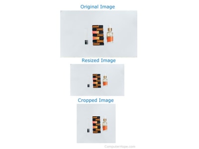 Deep etching, cropping, cut out and image resizing according to dimension