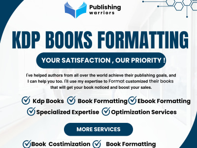 Book Formatting, Book Editing