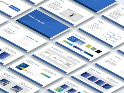 A creative Brand identity, Brand book, Brand guidelines, Branding design