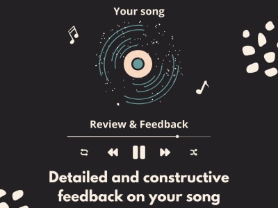 Detailed and constructive feedback on your song