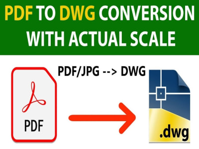 PDF and JPG to AutoCAD Civil 3D Transformation