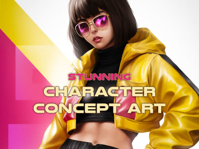 Stunning Character Concept Art