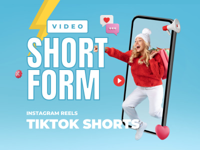 Professional Tiktok, Instagram Reels YouTube Shorts Editor