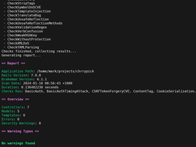 Ruby on Rails app audit & health check