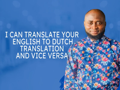 English to Dutch translation