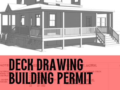 BUILDING PERMIT DRAWING EXAMPLES visual data 8
