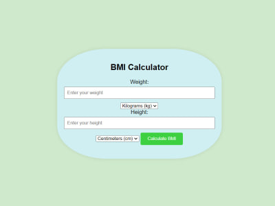 BMI Calculator basic coding file | Upwork