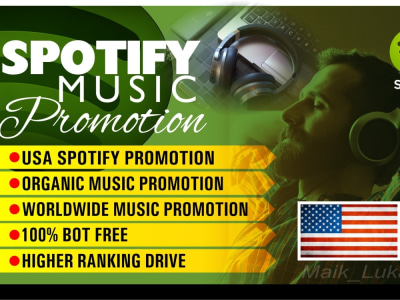 100% Real Spotify follower | Spotify music play | Organic Spotify Promotion