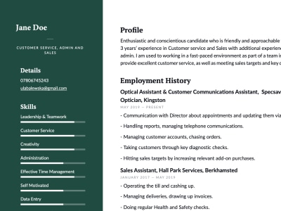 A shiny new CV and Cover Letter to get the job of your dreams