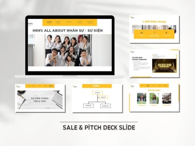 A Sales Presentation & Pitch Deck that truly shines your show.
