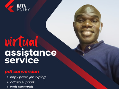 Data entry, copy paste job, typing with Virtual Assistant Service, | Upwork