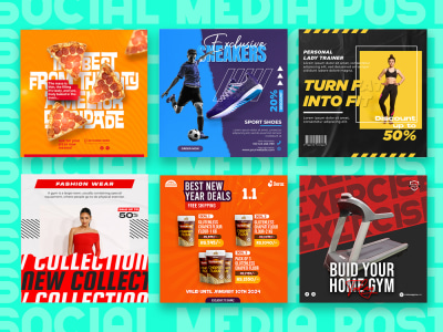 A modern & 10x impactful social media post and banner design for marketing