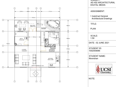 Architectural 2d/3D Floorplan Design and Drawing