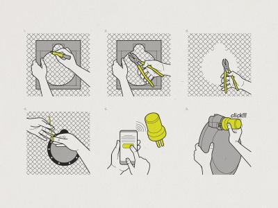 A proffesional illustration for user manual