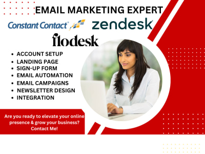 Flodesk, zendesk email templates, be your Constant contact, Flodesk expert