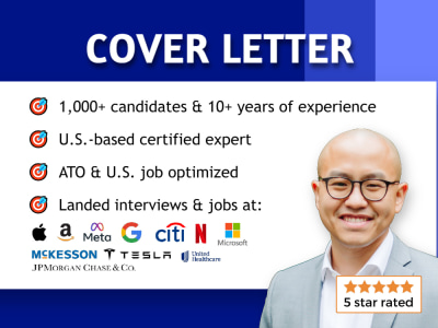 A Personalized Executive Cover Letter for Fortune 500 in 24 hours!