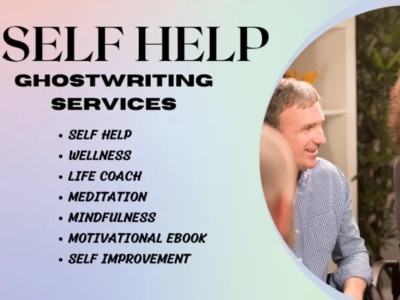 Nonfiction e-book ghostwriter| self-help, health, wellness & fitness e-book