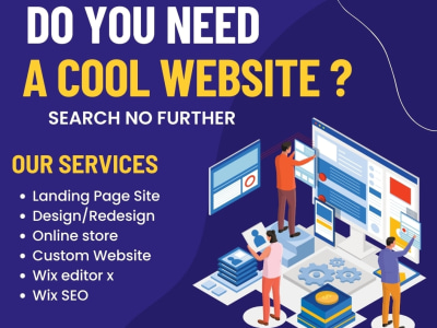 Expert Wix editor x website, Wix e-commerce website, Wix education website