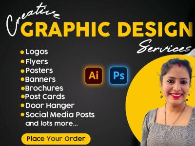 A Fantastic Graphic Design, Logos, Flyer, Social Media posts, Banners etc..