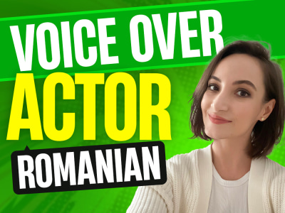 Top Romanian Female Voice Over Artist - Premium Quality & Professional