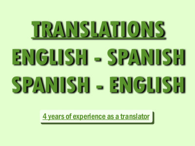 A high-quality English to Spanish translation