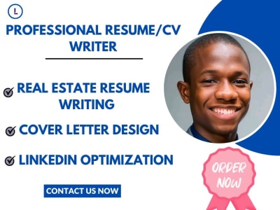 I will craft a real estate resume, investment, realtor and agent resume