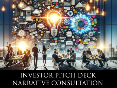 A 60-minute Consultation on a Compelling Investor Pitch Deck Narrative