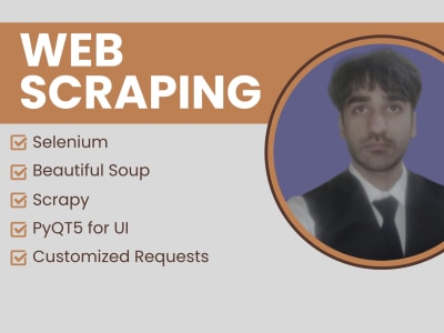 Python scraper or dataset. | Upwork
