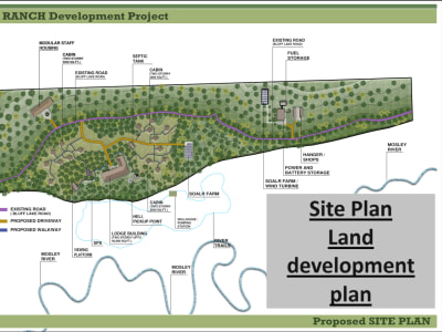 Site Plan/Master Plan/Landscape Plan / Marketing ready site plan