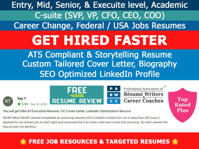 Resume Writer, Resume Writing, Executive Resume, CV, Cover Letter, LinkedIn