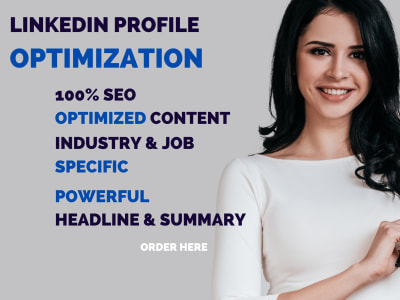 100% Optimized LinkedIn profile Content [Job & Industry Specific]