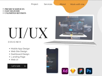 Professional Modern Wireframe UX/UI Design for Websites & Mobile Apps ...
