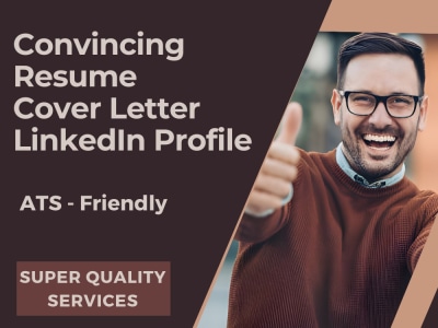 Convincing Resume + CoverLetter + Linkedin Profile