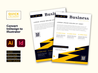Convert InDesign to Illustrator