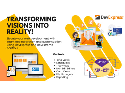 Cross platform apps using devexpress and devextreme | Upwork