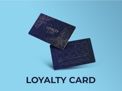 An attractive Loyalty Card for your customers | Graphic Design