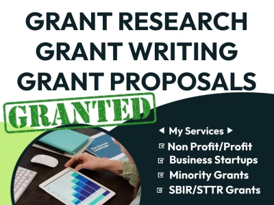 A Winning Grant Proposal, Grant Research & Grant Writing for Your Startup