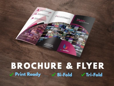 A Professional Business Brochure and Flyer