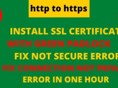 SSL Certificate Installed with Green Padlock also fixed SSL error | Fix SSL