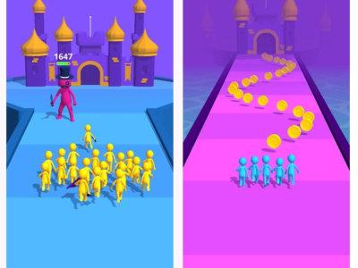 Trending Hyper Casual or Arcade games in Unity